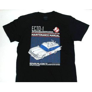 Ghostbusters - Ecto 1 Manual Official Movie T Shirt ( Men L ) ***READY TO SHIP from Hong Kong***